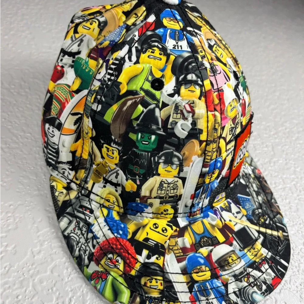 Lego 2011 Mini Figure Print Medium Snapback Hat - Picture 5 of 10